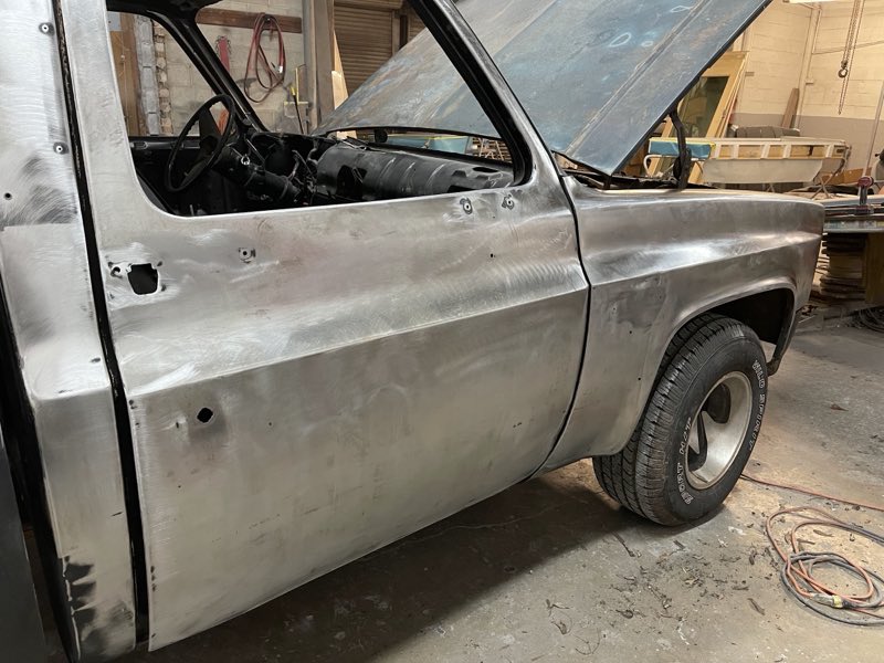 Radney’s Body Shop panel work photo